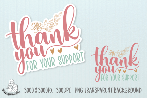 Download Thank You Sticker, Thank You Clipart - Thank you sticker Collection
