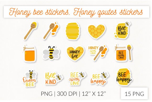 Download Honey Bee Stickers. Honey Quotes Sticker - Honey bee sticker Collection