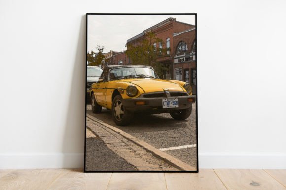 Download Retro Vintage Car Poster Watercolor - Car poster Collection