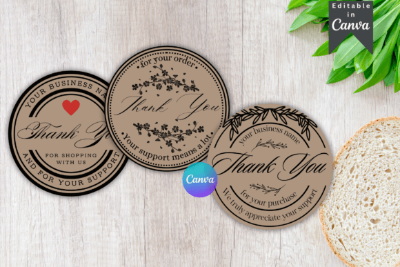 Download Customizable Thank You Sticker Templates - Thank you sticker Collection