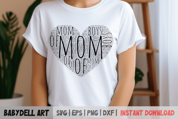 Download Mom of Boys SVG, Boys Mom Mother's Day - Mom of boys svg Collection