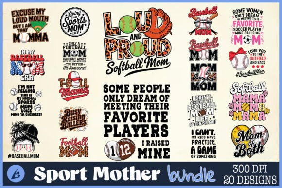 Download Sport Mother SVG Bundle - Mother svg Collection