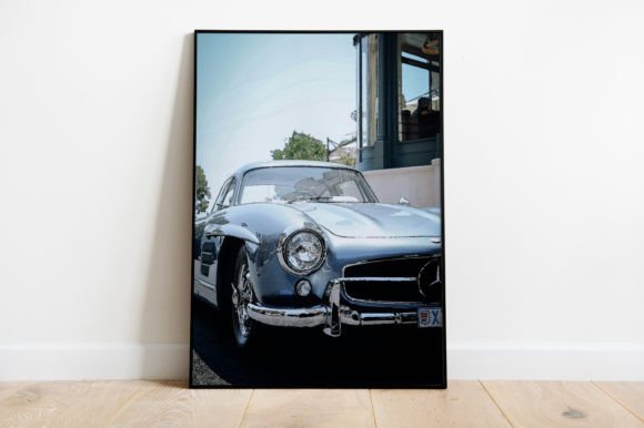 Download Retro Vintage Car Poster Watercolor - Car poster Collection